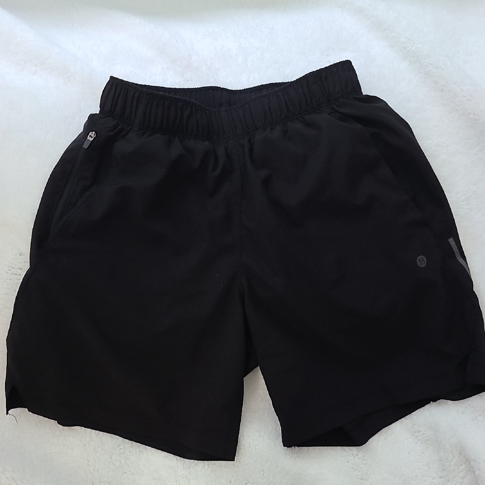 RB3 Athletic Shorts with Elastic Waistband, inner brief liner and drawstring.
